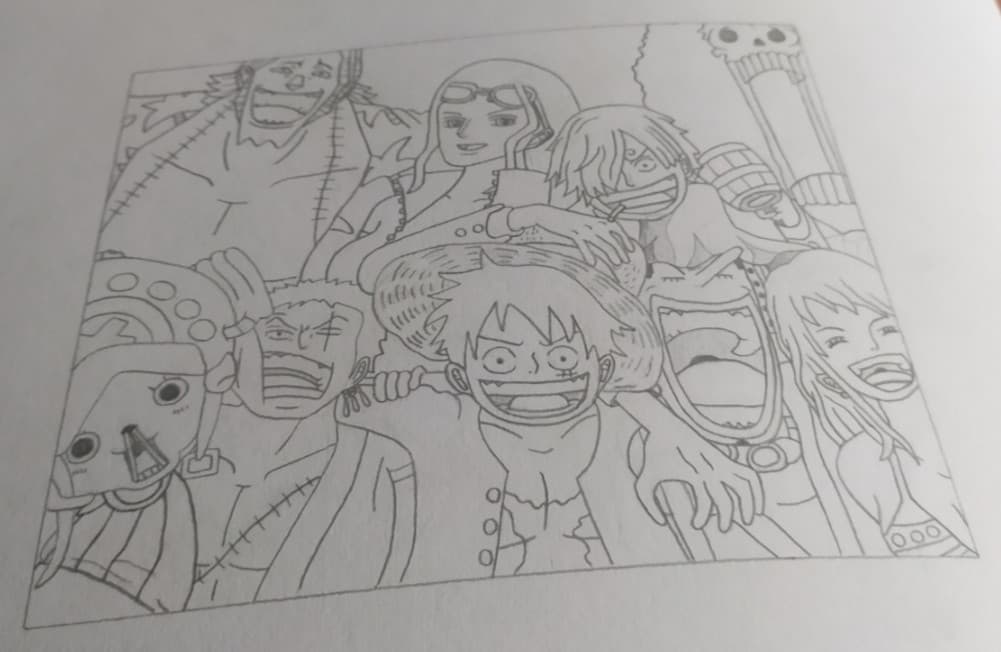 Disegno di One Piece 