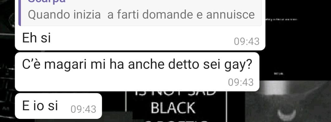 "Quanto sei bravo in tedesco da 1 a 10?" 
Lui:"Sì"