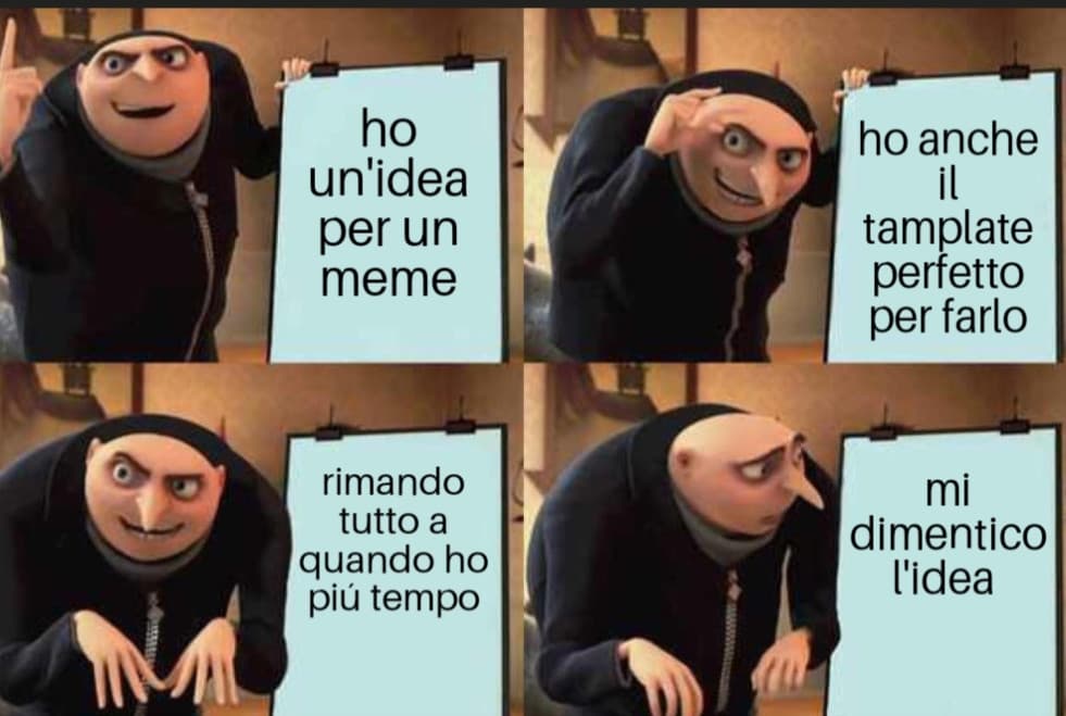 Io ogni si gola volta che cerco di fare un meme