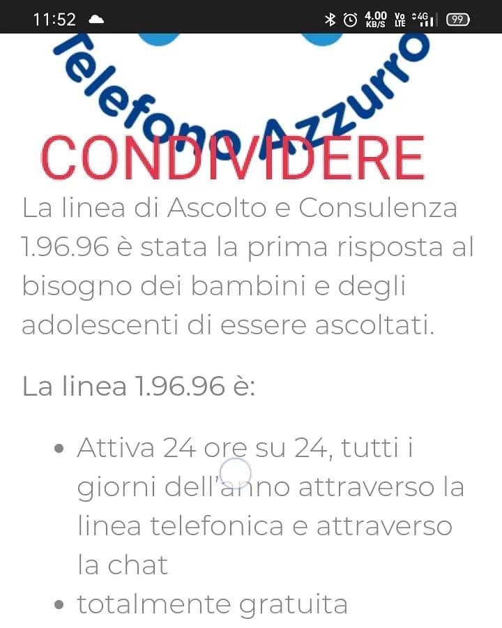 condividete ragazzi