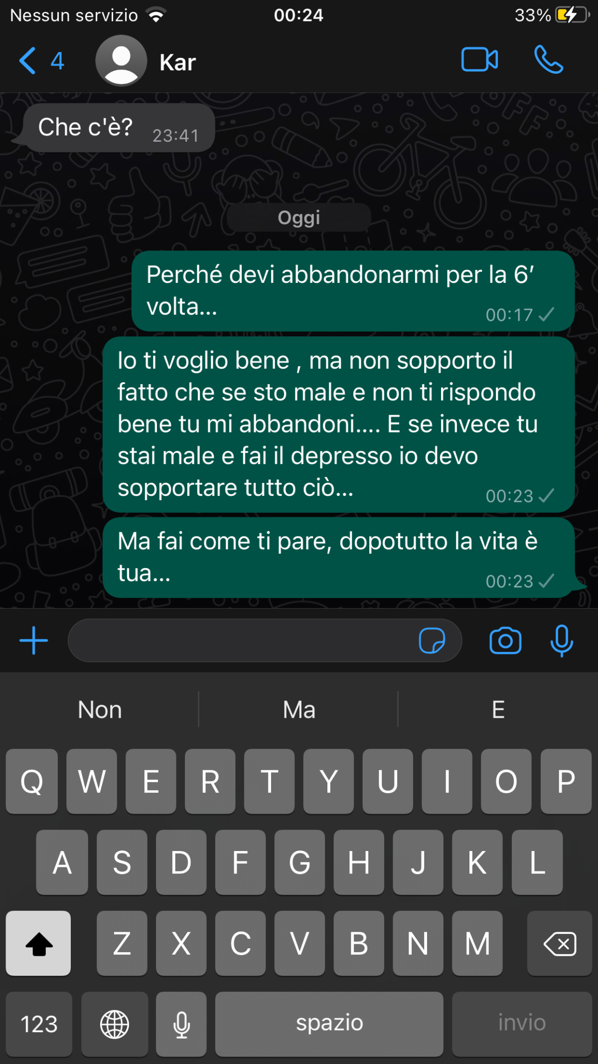 Le devianze dei miei (amici)?