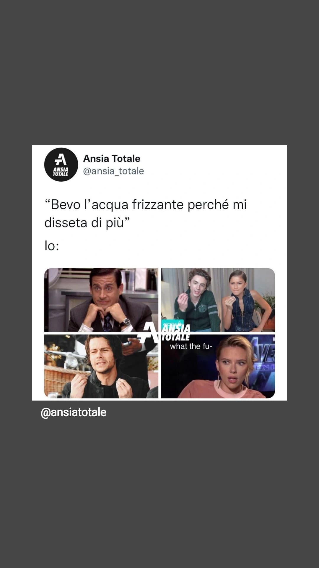 Oggi non ho postato uffa