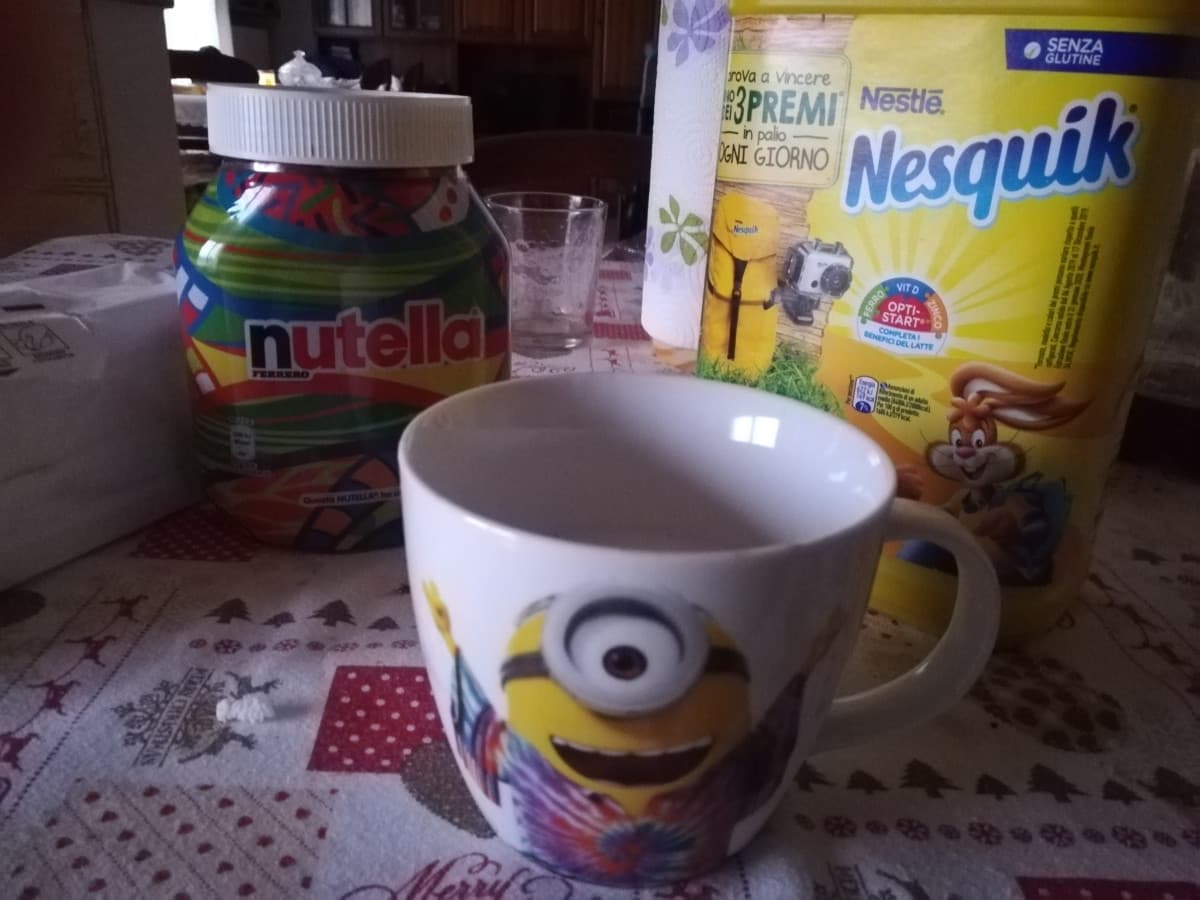 Buongiorno.. È pronta la colazione.. Chi viene? ?