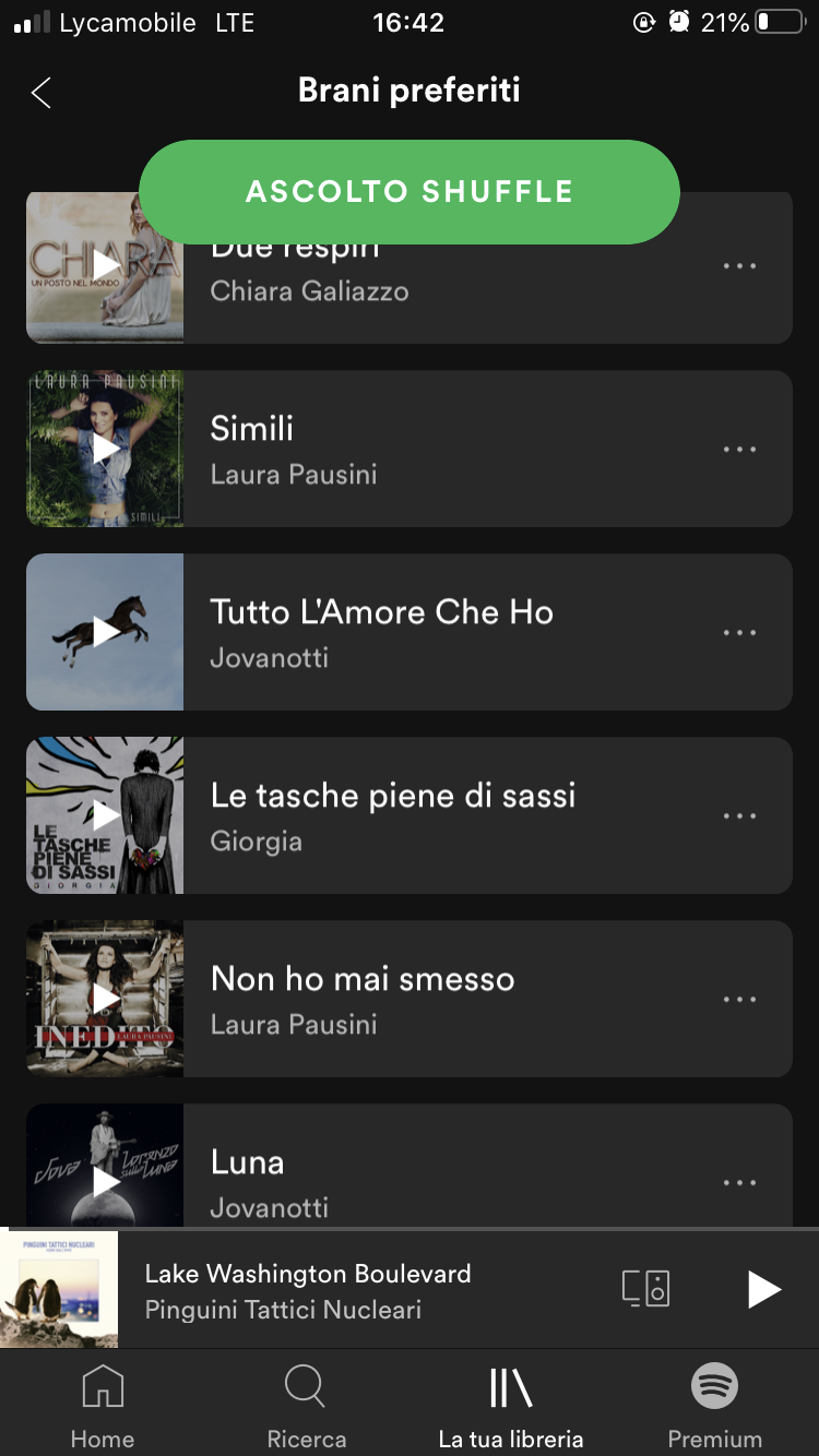 Io fino ad ottobre del 2018:che schifo le canzoni d’amore sono da depressi (anche se avevo qualche cotta)
(Mi innamoro veramente) La mia playlist dei brani preferiti  da ottobre del 2018 in poi :