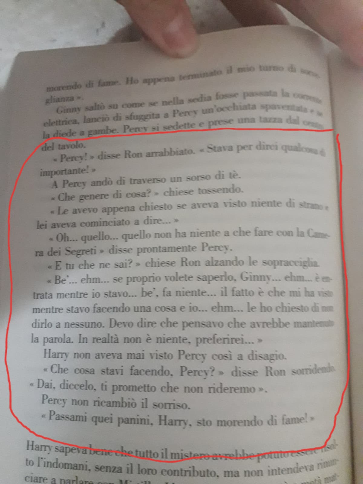 MA CHE COSA?! PERCY COSA STAVI FACENDO?!