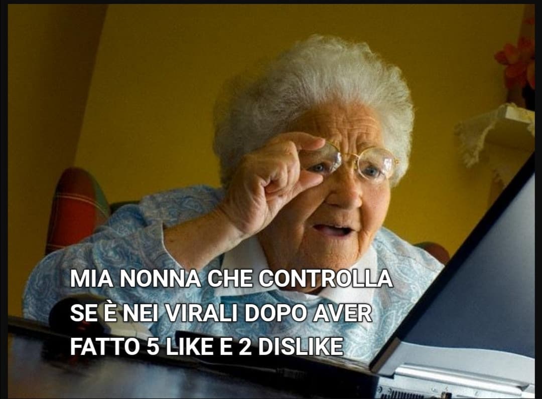 E non solo mia nonna