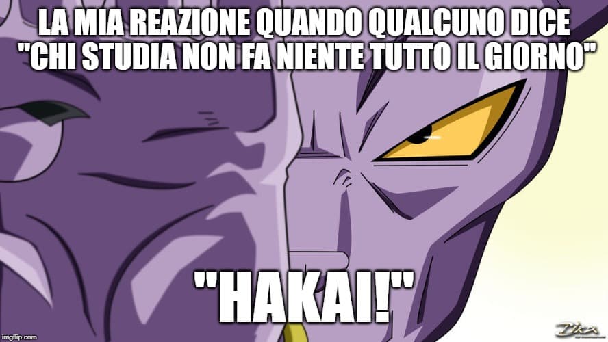 A volte vorrei essere Lord Beerus… 