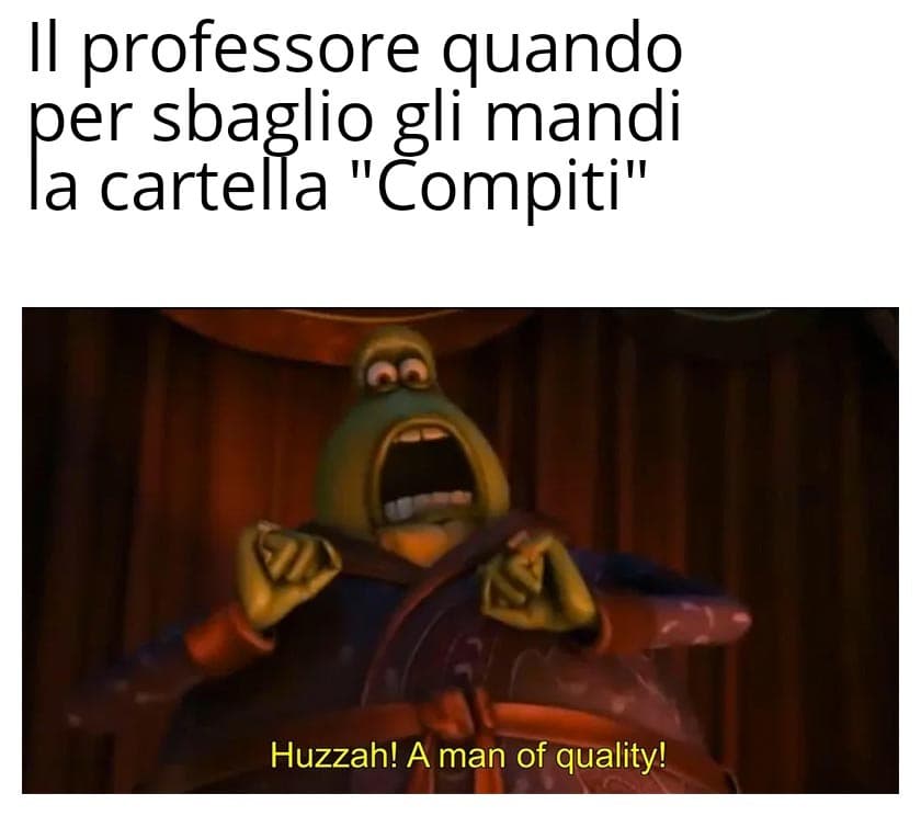 Noto che apprezza i miei "compiti"? ???