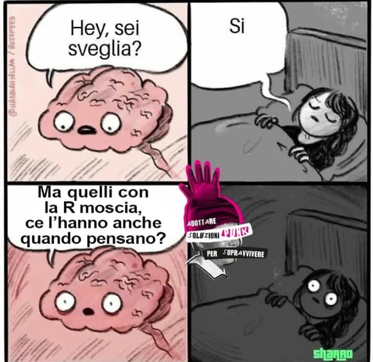 Ora mi è venuto il dubbio 