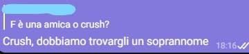 Voi avete idee? Il nome di crush inizia per f-