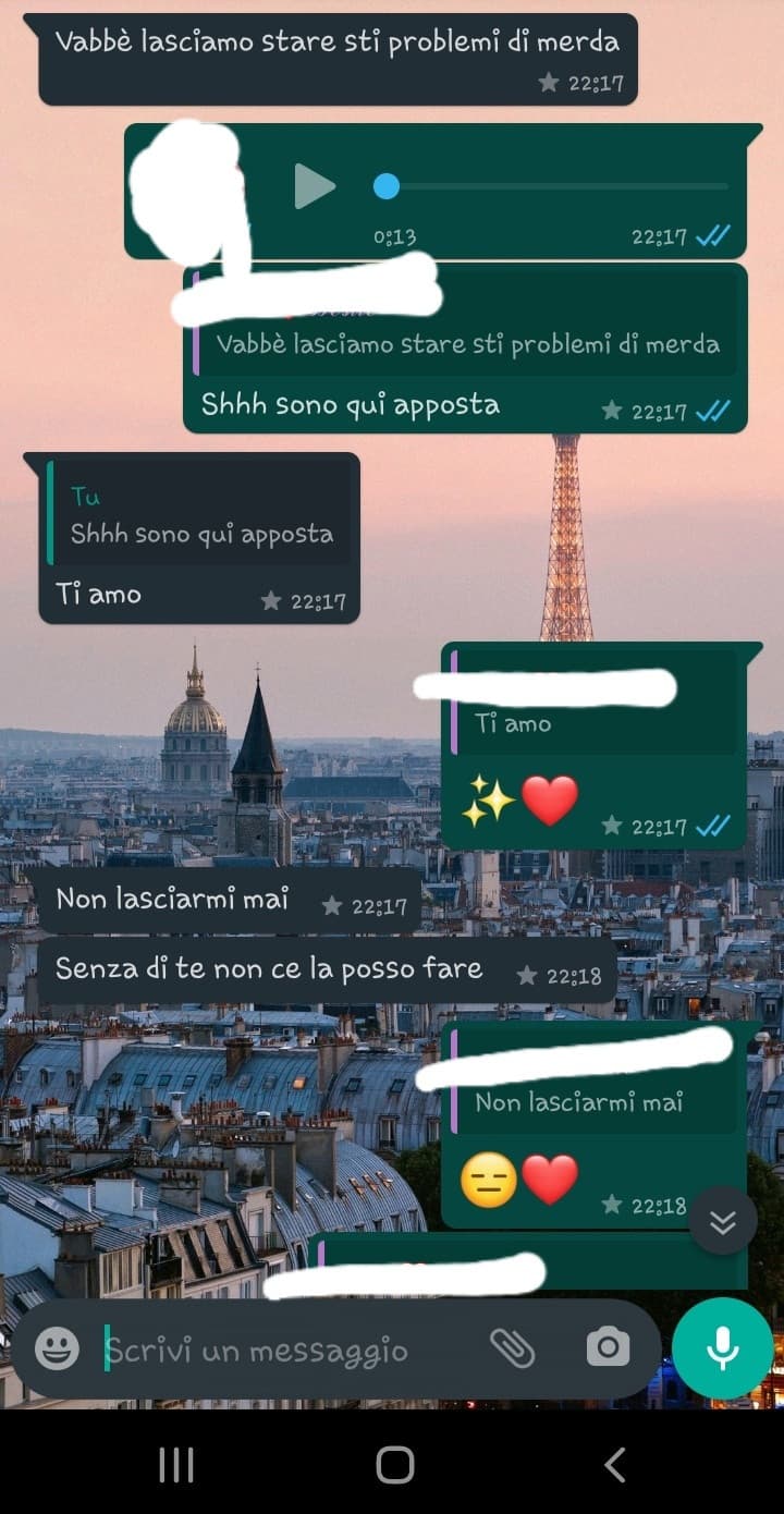 Bene, lo ripubblivo perchè prima.a non avevo coperto nomi e foto. Scusatemi, sono bionda 