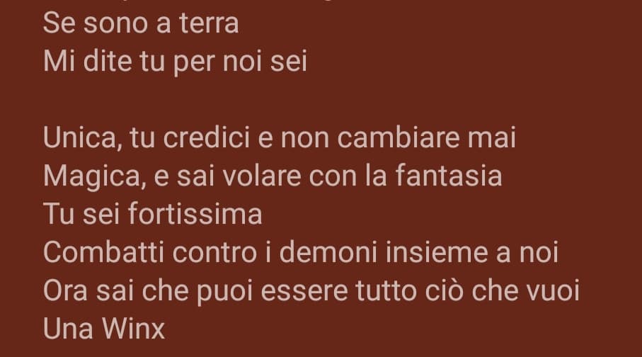 Ora so che cosa dedicare a Michele se è giù 