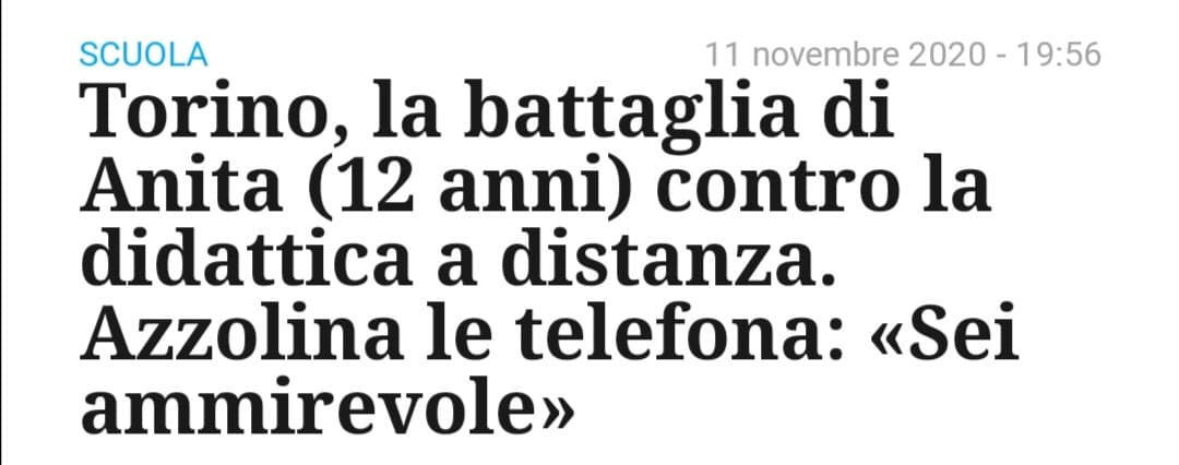 Ma porcoz.io cioè, io certa gente non la capisco. La didattica a distanza è uno strumento per combattere il covid e questi qua ne parlano come se fosse un ingiustizia?? È una cosa necessaria e che casso. Assurdo, non hanno rispetto per tutte le persone che