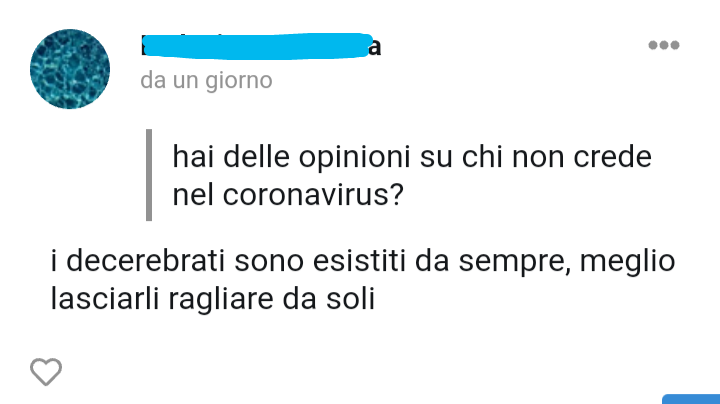 Non c'è da pensare se sia giusto o sbagliato, ci sono delle vite di mezze