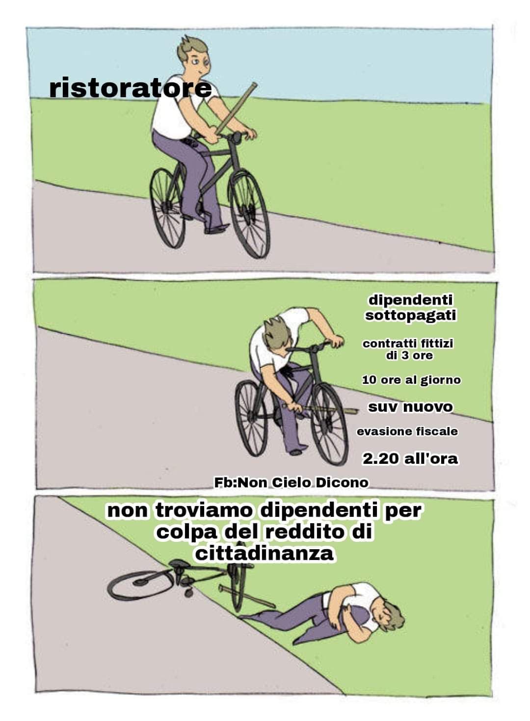 Oppure "questi giovani di oggi non vogliono fare niente". Ok che quelli che non vogliono fare niente esistono davvero, ma di certo non invogliate nessuno a lavorare per voi se le condizioni sono queste 