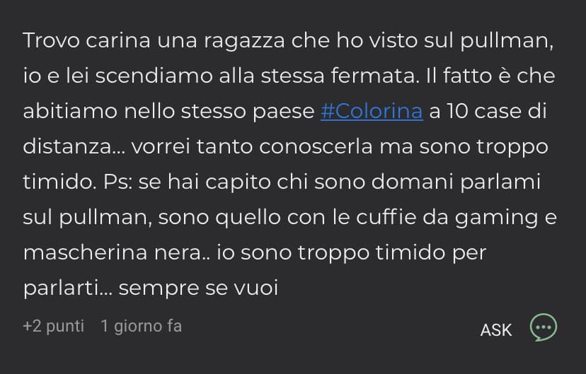 Domani finalmente parlo con in leiiii!!!