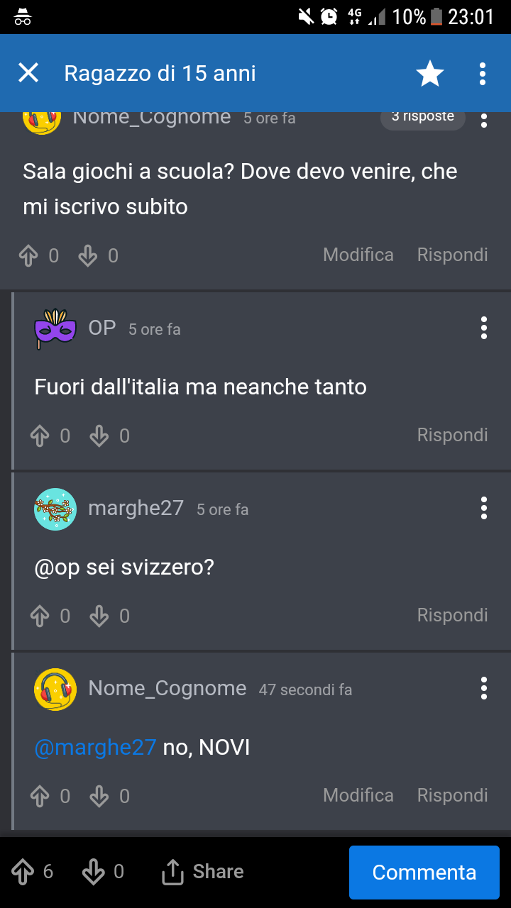 Come rispondere a tema (uccidetemi pliz ??)