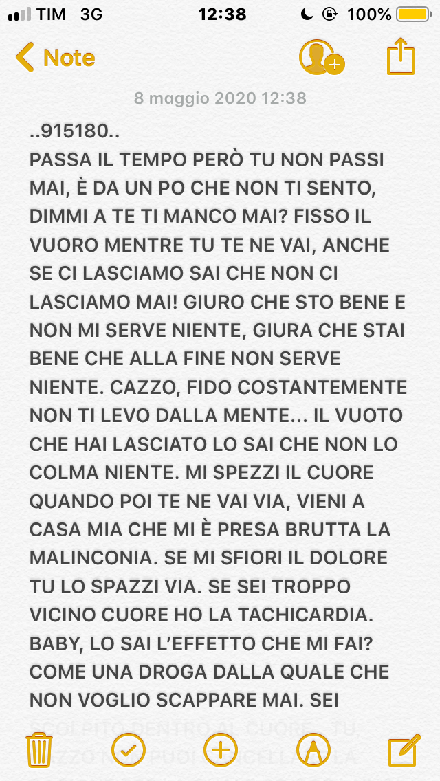 Sono Due immagini, grazie per chi leggerà. Se non vi piace o altro evitate di commentare?