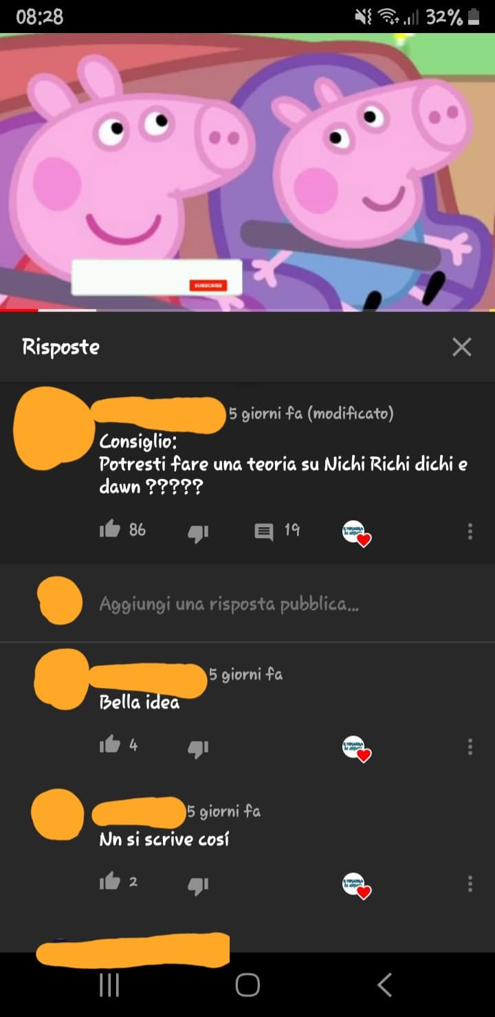 Già è strano il video in più questo commento.