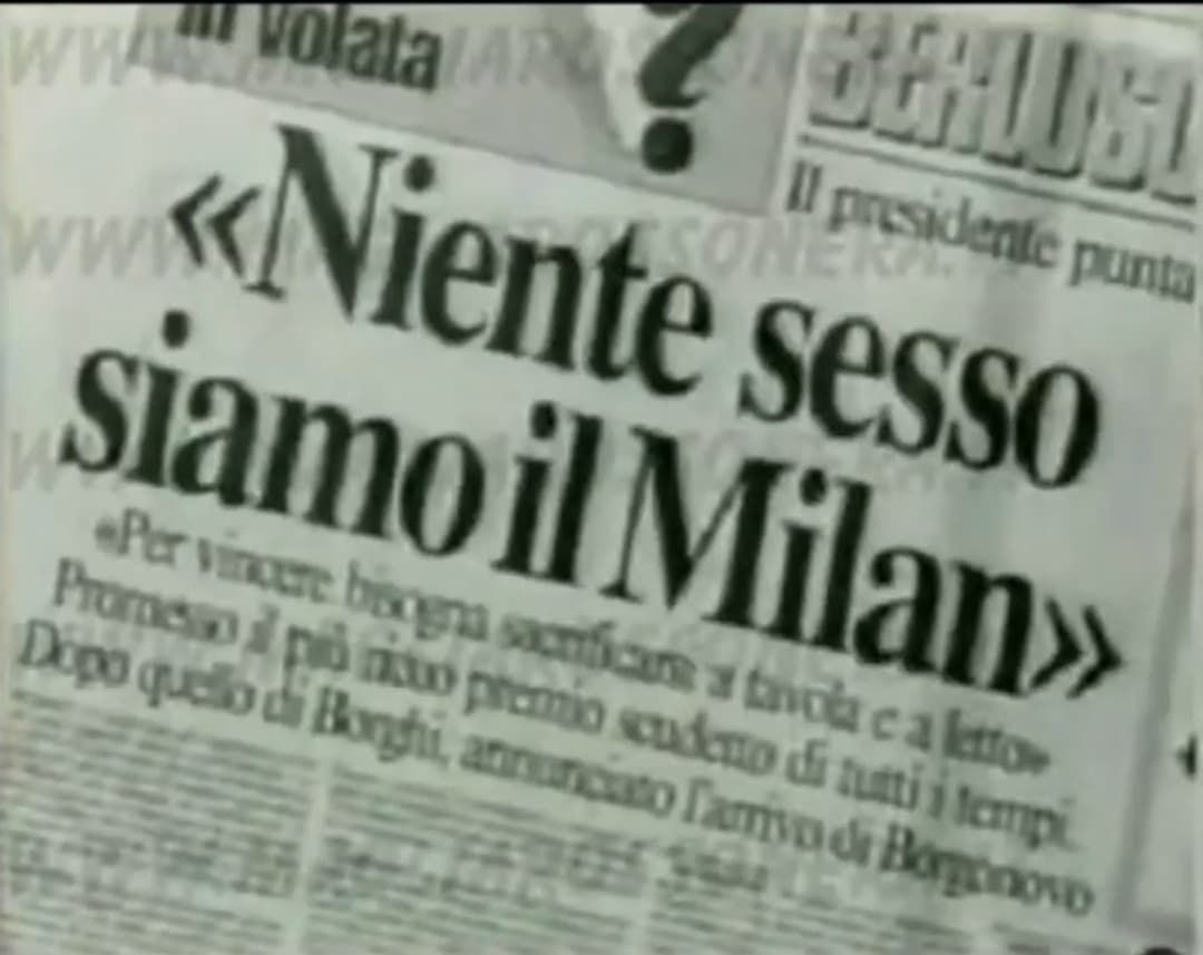 Milan NO FAP??