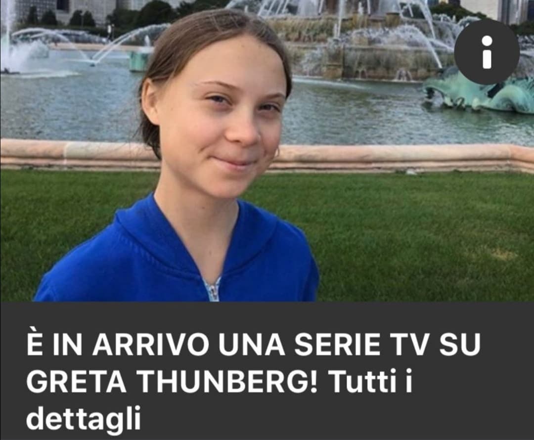 Regà, ma scherziamo? *bestemmia* ma dio perché? Cazzo, già non fa un cazzo, i genitori la comandano, rifiuta il nobel. Sarà la serie tv su di lei che va dalla Spagna all'America e di come scopa bottiglie. 