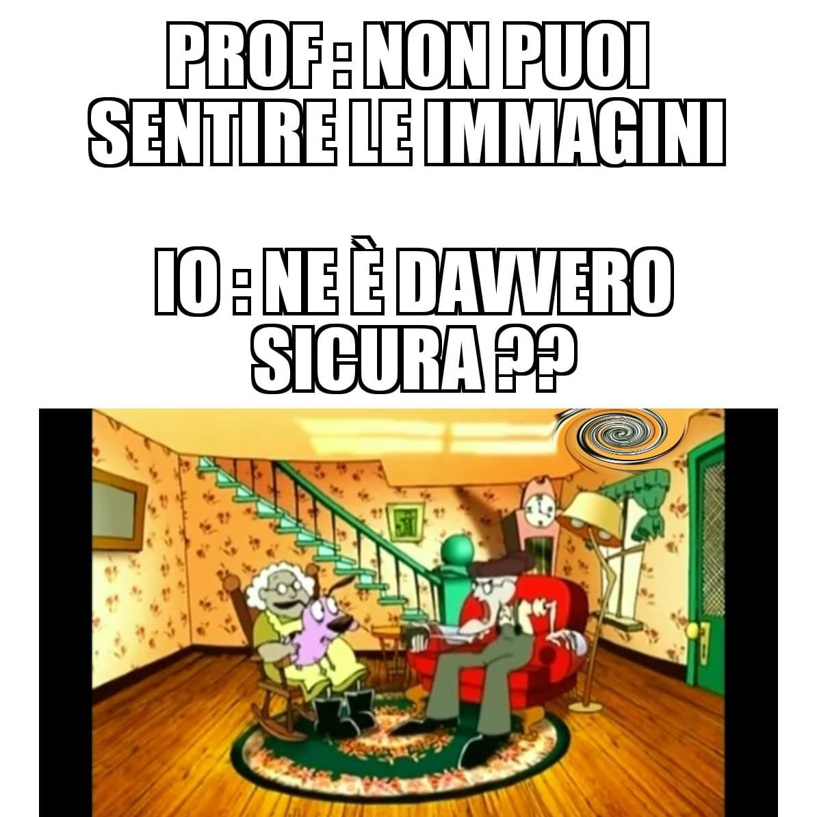 Stupido cane mi fai sembrare un mostro !1!1