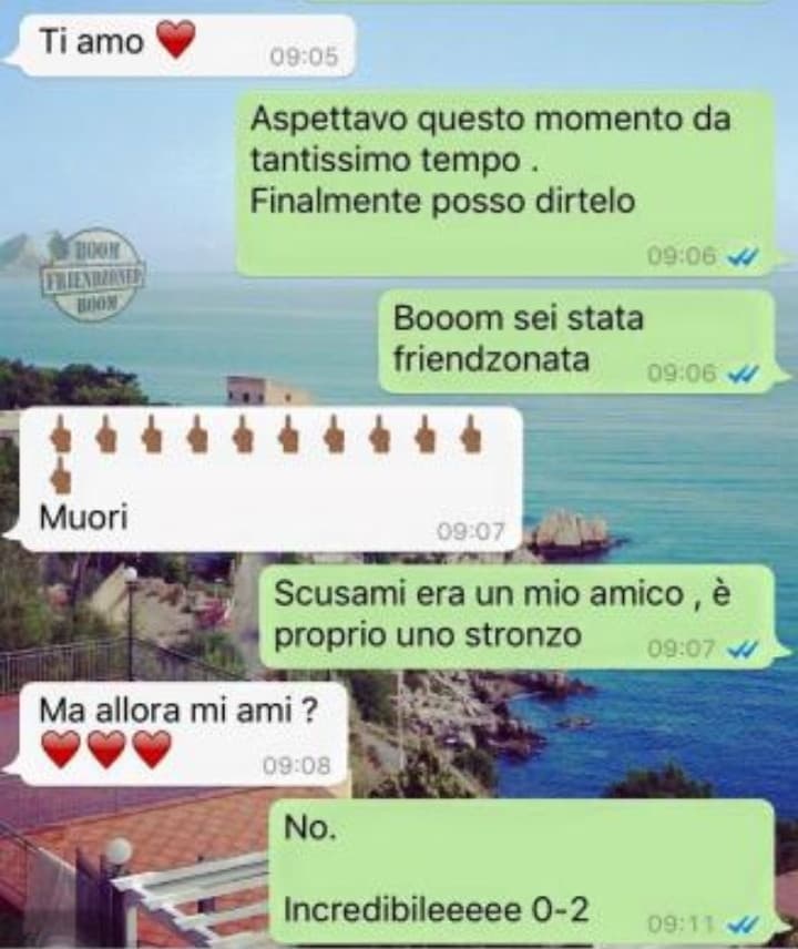 2 friendzone in 1 sola volta epikoo!!! 