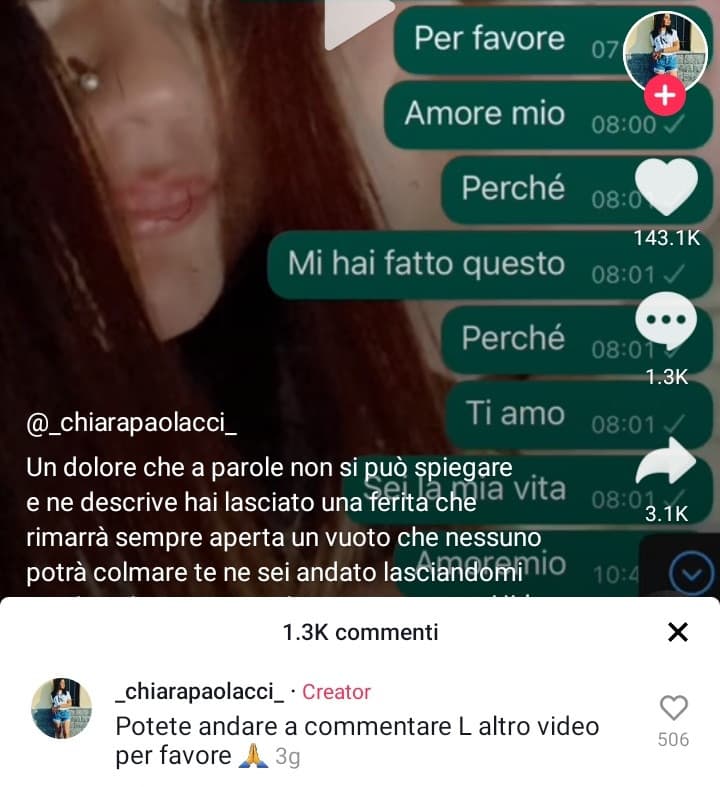 L'unica cosa che mi sta fermando dal bestemmiare è il regolamento d'insegreto. Come stracazzo fai a chiedere di mandarti i video virali usando la morte del tuo fidanzato?