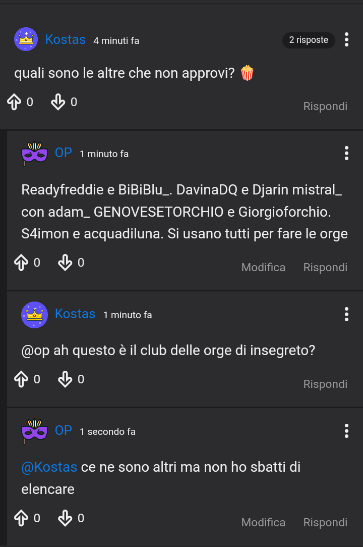 Albo si commuove poi ci sono queste cose ?