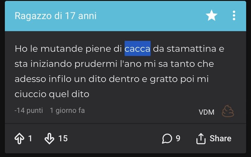 VDM in tutti i sensi ?