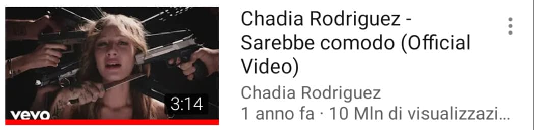 L' ho scoperta per caso ieri sera su Italia uno a radio norba battiti Live e devo dire che mi piace molto, specialmente queste due canzoni ? .