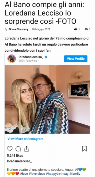 Gli ha regalato la foto di Richard appesa