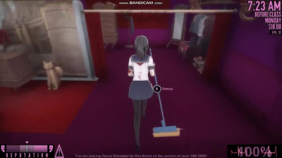 Mini gameplay of Yandere Simulator 