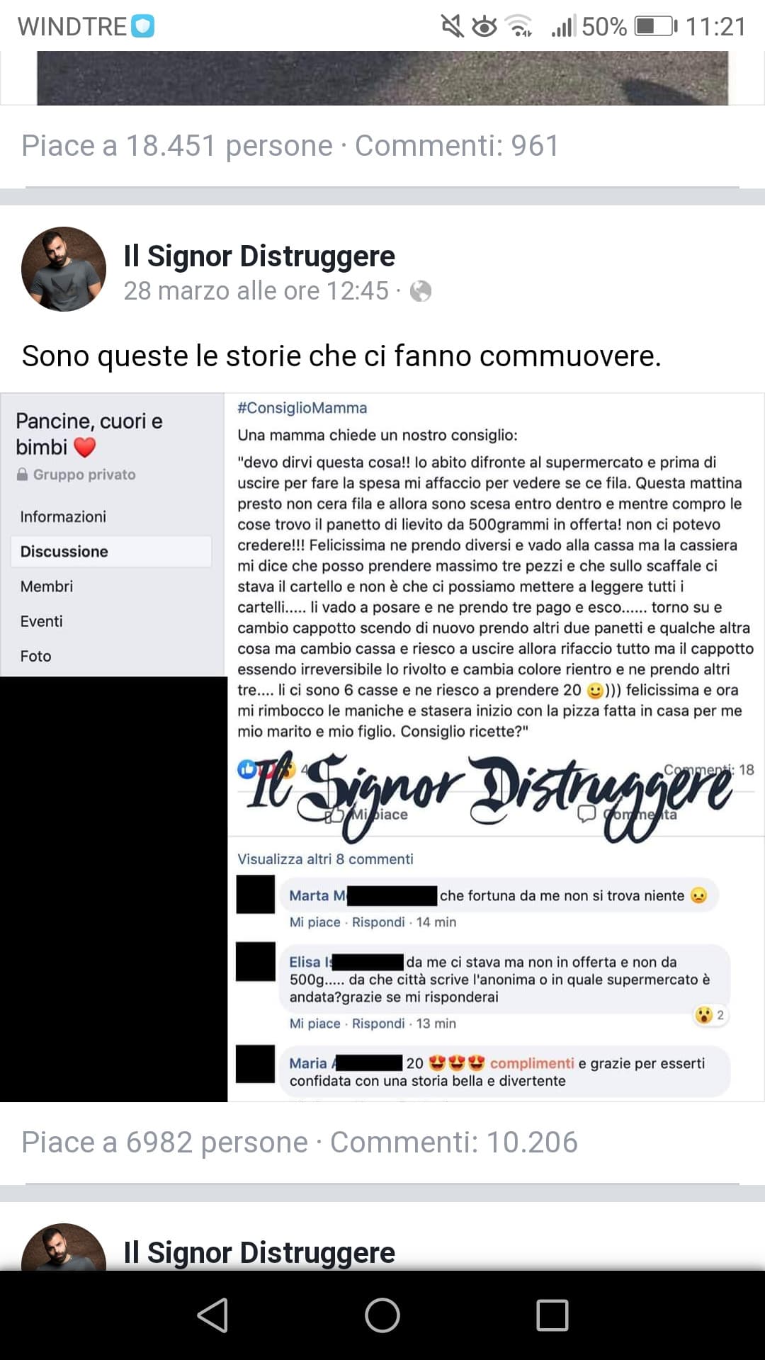 Ho capito che sono pancine, ma c'è un limite a tutto