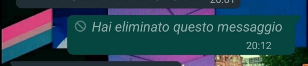 io ? eliminare i messaggi se non rispondono dopo 1 minuto