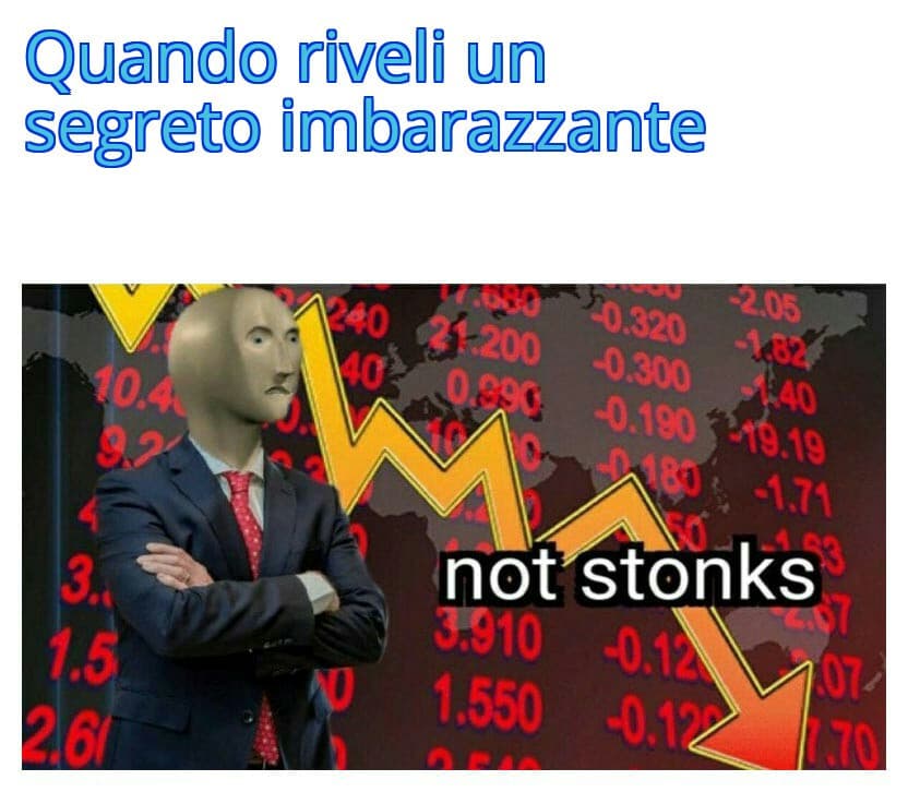 A tutti sarà capitato