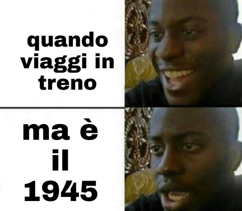 Oppure "quando viaggi in aereo" ? "ma è il 2001"?