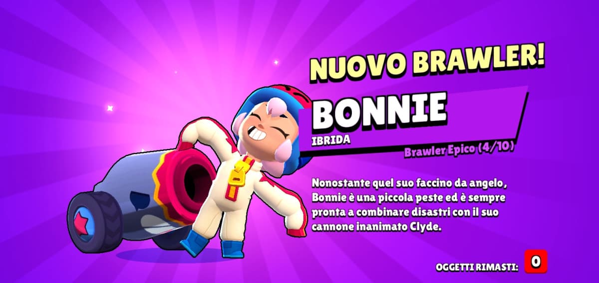 Oggi per la prima volta in una megacassa ho trovato 7 skip e nell' ultimo ho trovato BONNIE!