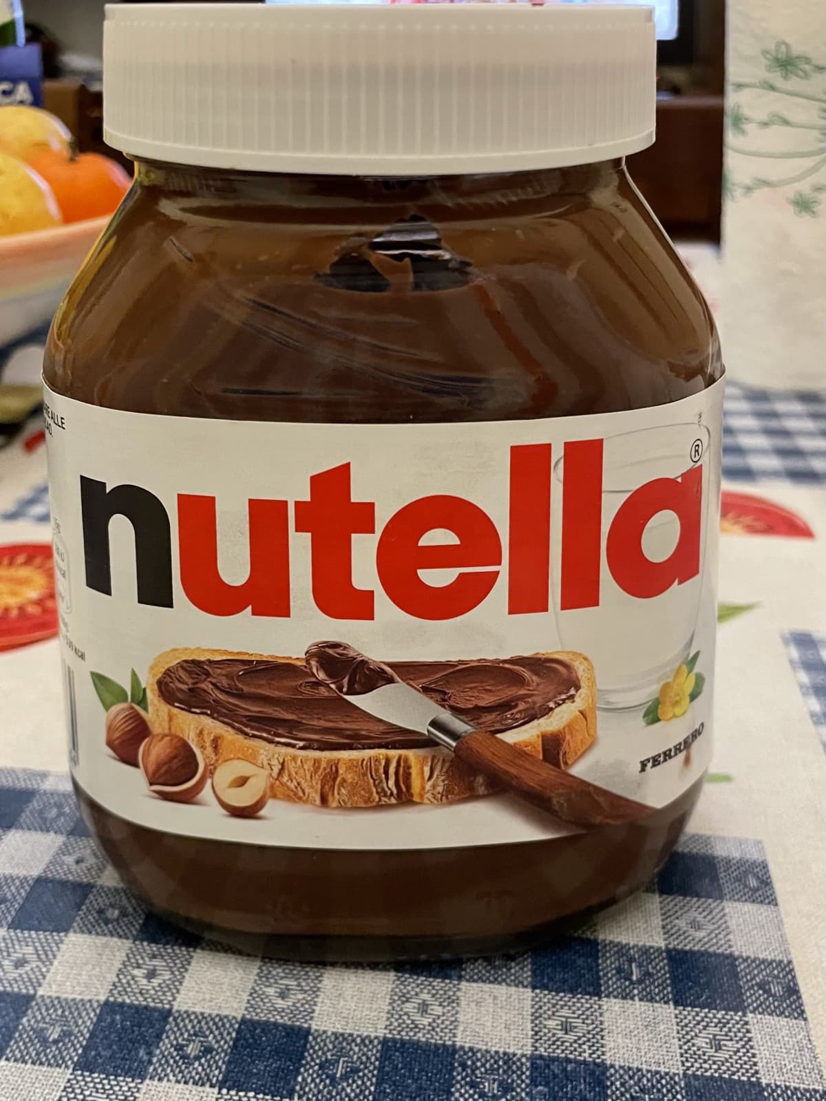 La nutella non manca mai a casa della nonna