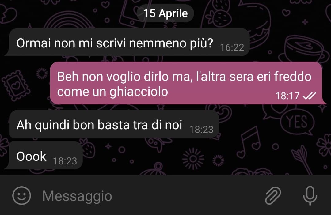 Ex migliore amico. 