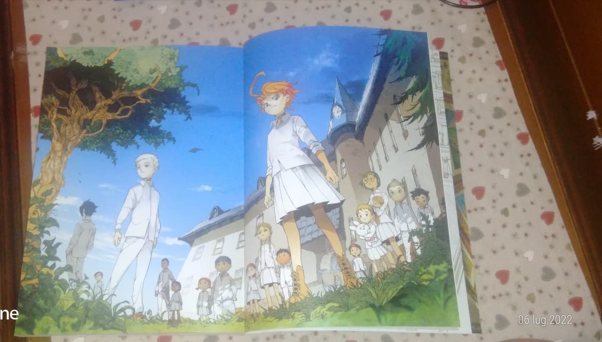 Artbook di the promised neverland!