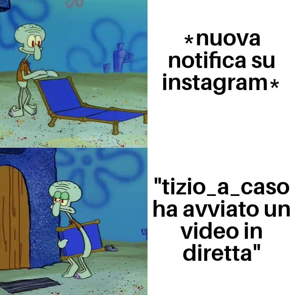 Ma a qualcuno interessano davvero le dirette instagram della gente? 