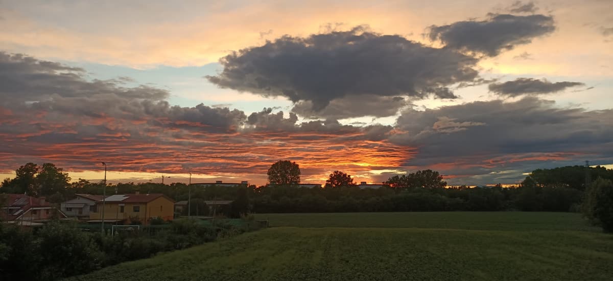 Anche qua c'è un tramonto, ma è migliore dei vostri