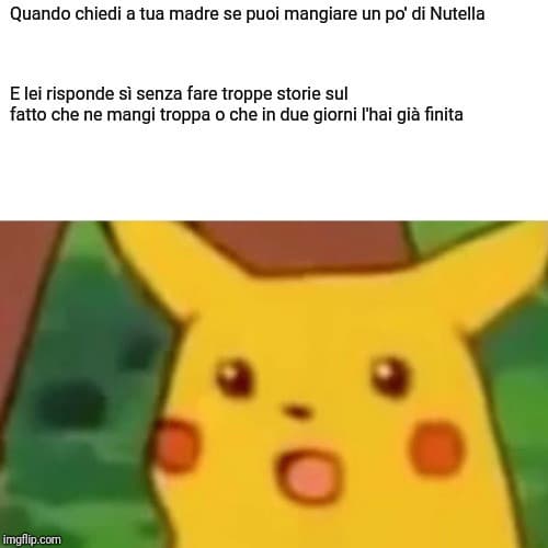 Quando succede rimango veramente così!