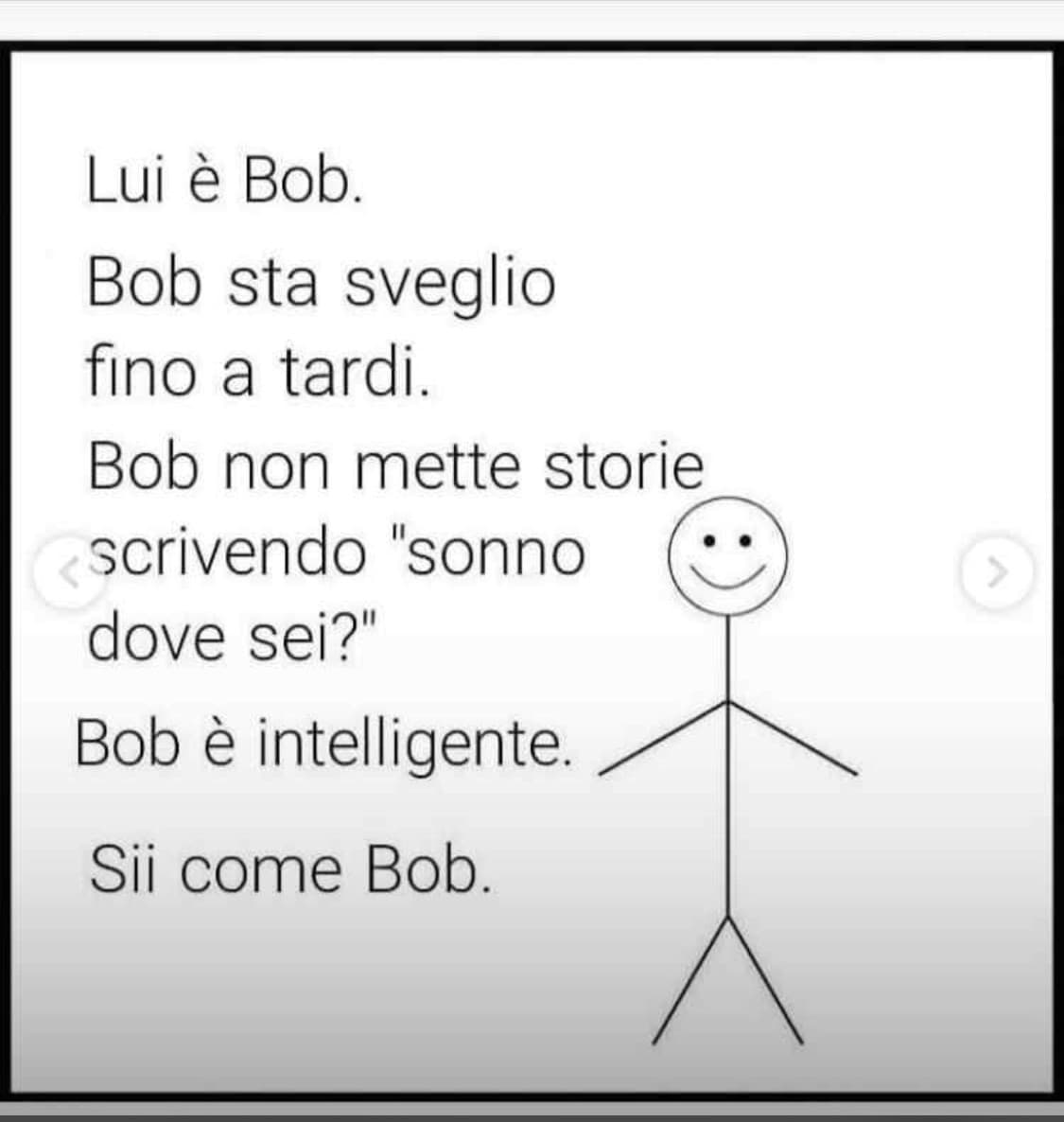 Il mio primo shout! Comunque è vero, farebbe come Bob. 