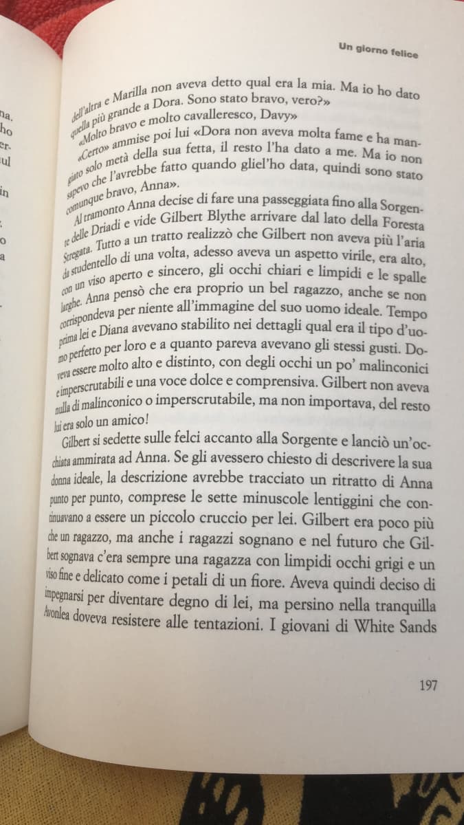 Gilbert caro, dato che Anna non ti caga di striscio non è che ti metteresti con me? 