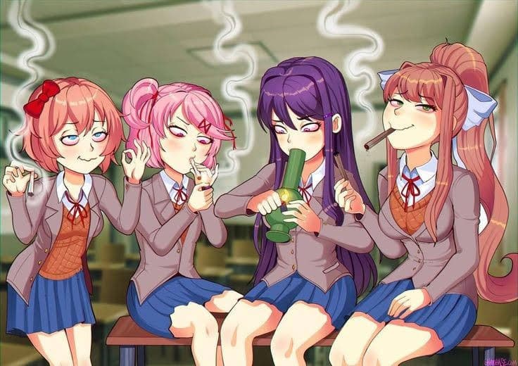 Doki doki marijuana club