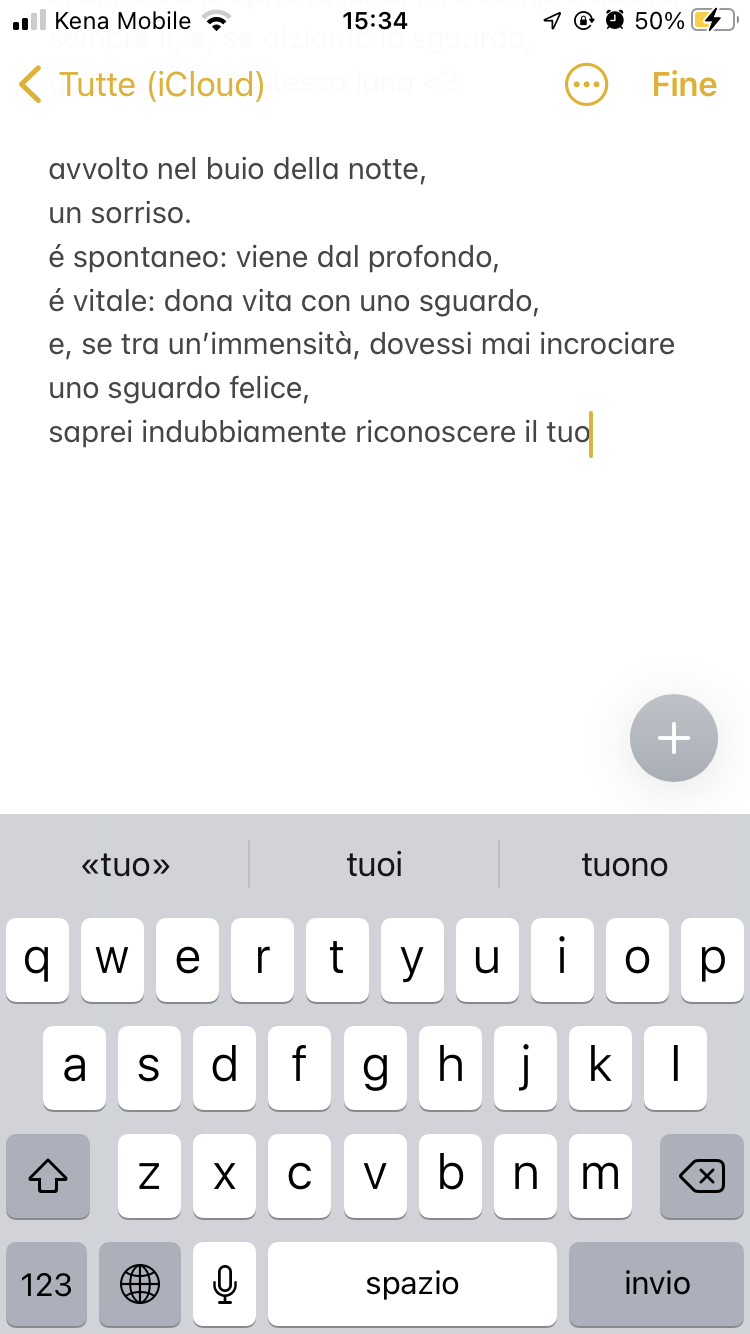 una me innamorata (e anche illusa), maggio 2022