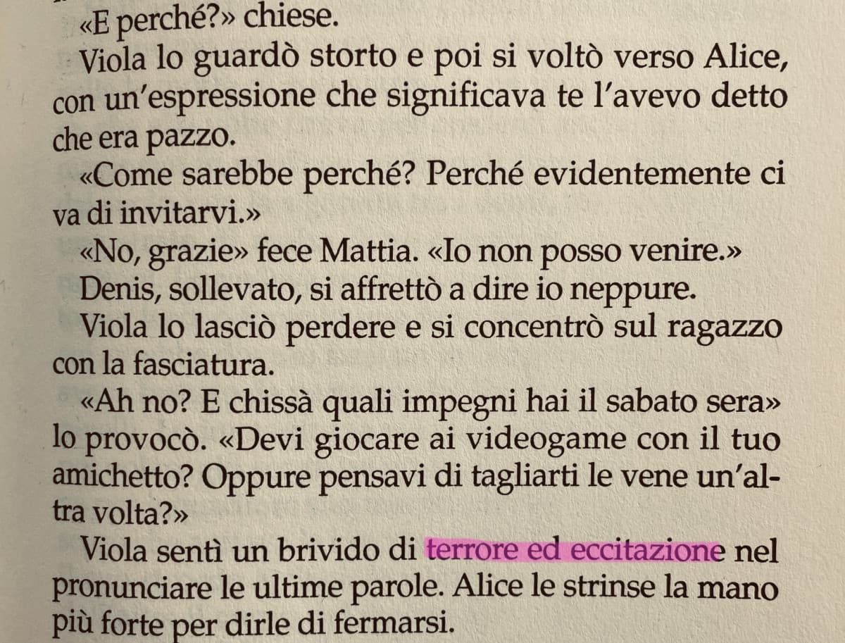 Eccitazione… In effetti più di qualcuno è stimolato e soddisfatto nell’avvilire, offendere e umiliare