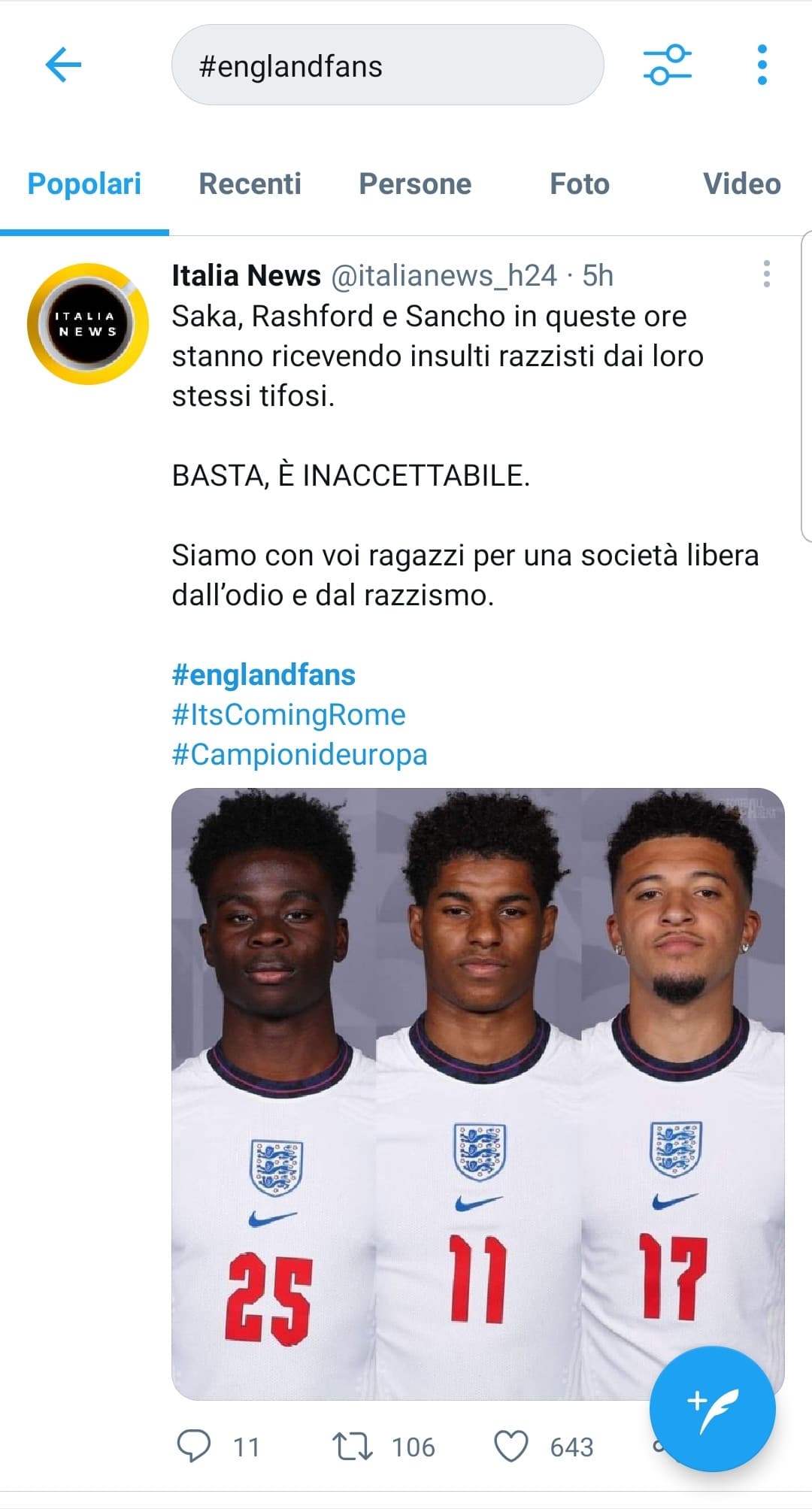 Senza parole davvero, dai loro stessi tifosi...